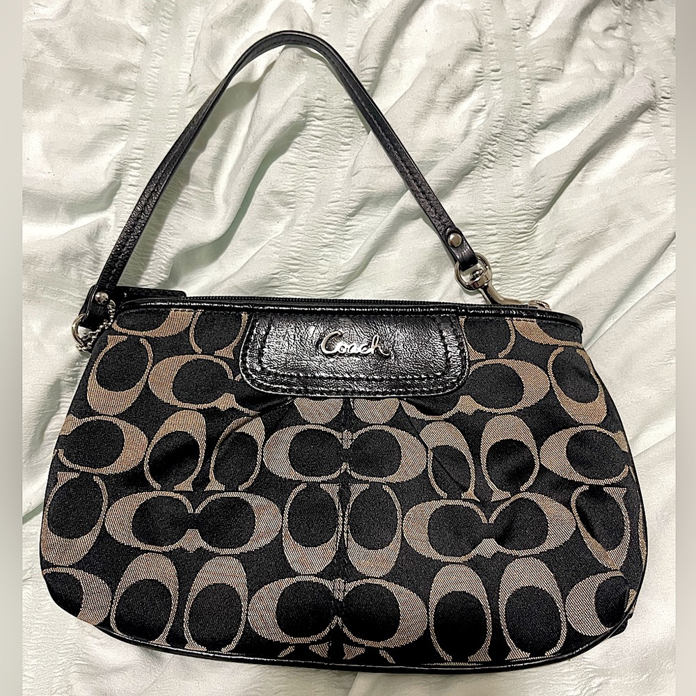 Coach hand purse